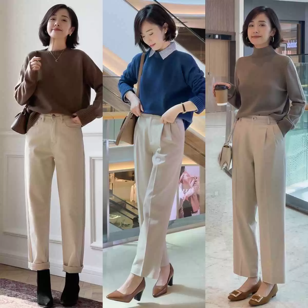 穿衣搭配显得腿长 “九分裤”才是小个子显腿长神器,搭配这些上衣,鞋子,时髦显高