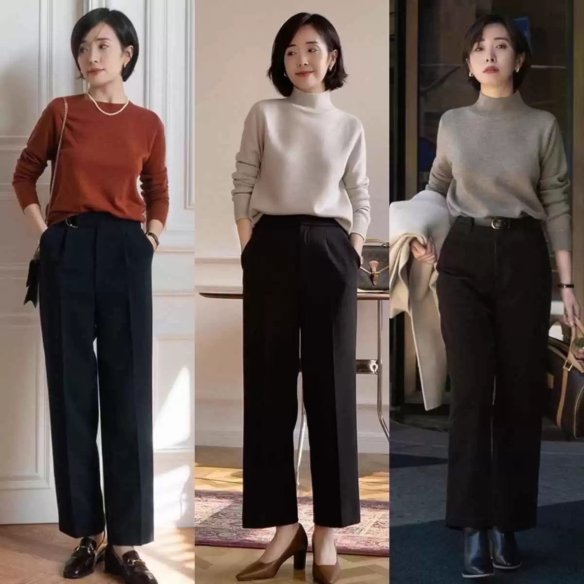 穿衣搭配显得腿长 “九分裤”才是小个子显腿长神器,搭配这些上衣,鞋子,时髦显高