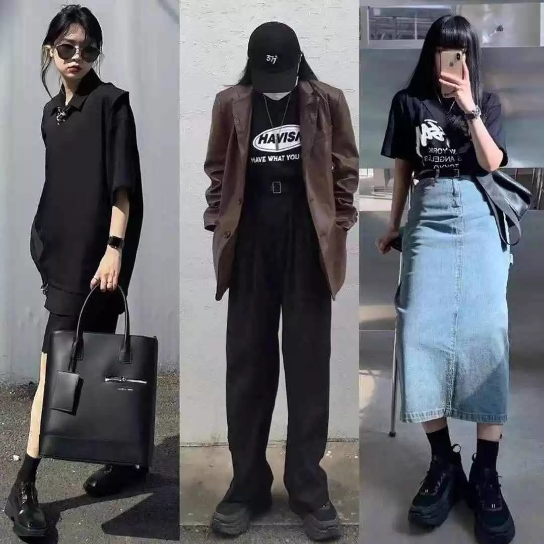 酷酷穿衣搭配女：谁说女人只能穿甜美风！酷帅穿搭太飒爽