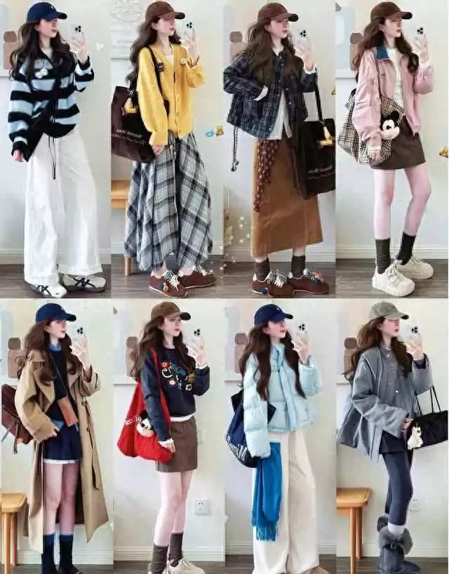 学生怎么穿衣搭配女？跟着穿就赢！20+套少女风搭配，可爱不幼稚