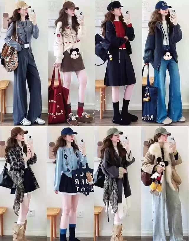 20+套可爱少女风穿搭图片:跟着穿就赢,可爱不幼稚!