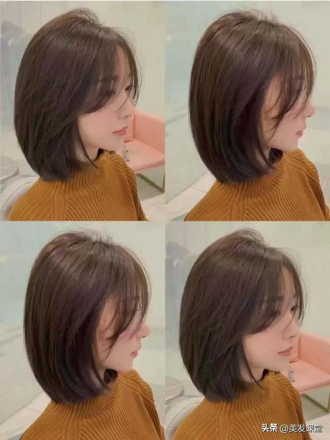 小脸女生必备发型指南:两款超显脸小短发,时髦减龄氛围感拉满