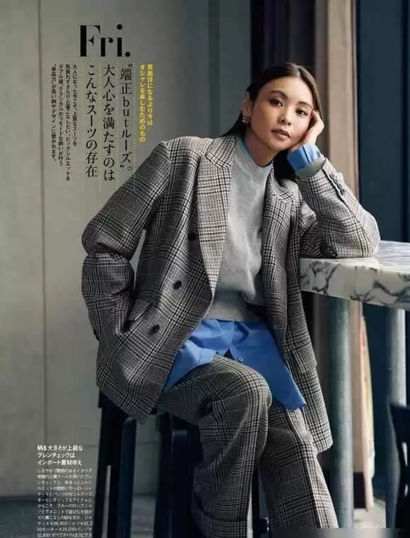 灰蓝色穿衣搭配 灰色+蓝色,绝美高级感“配色”,冬天这样穿搭太显气质了