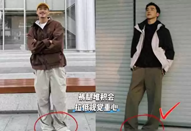 胖男生春季穿搭指南：冲锋衣与直筒裤组合，30-50岁男士显瘦利落造型