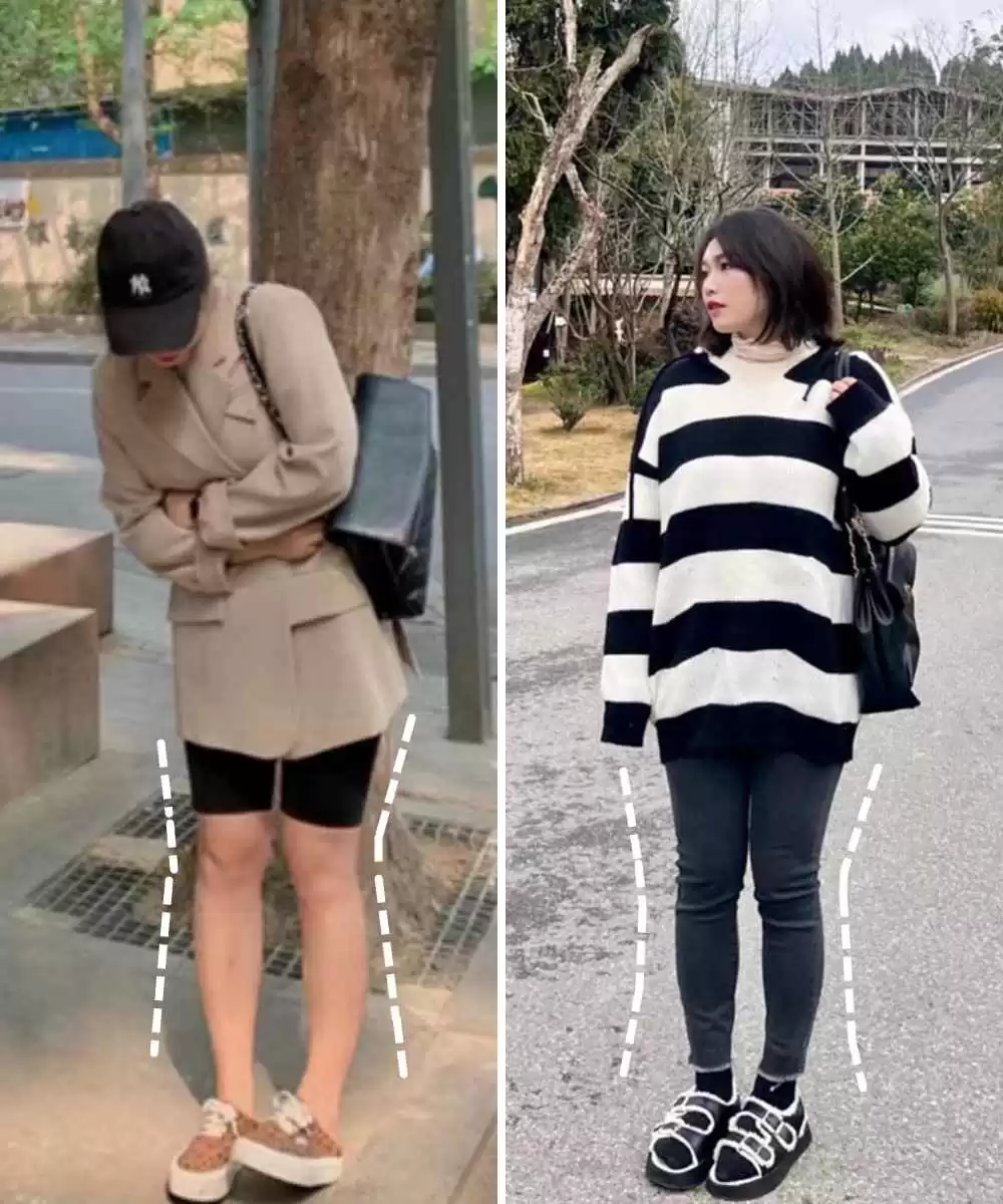 初秋矮胖女生穿衣搭配:155cm微胖博主的显瘦穿搭秘籍