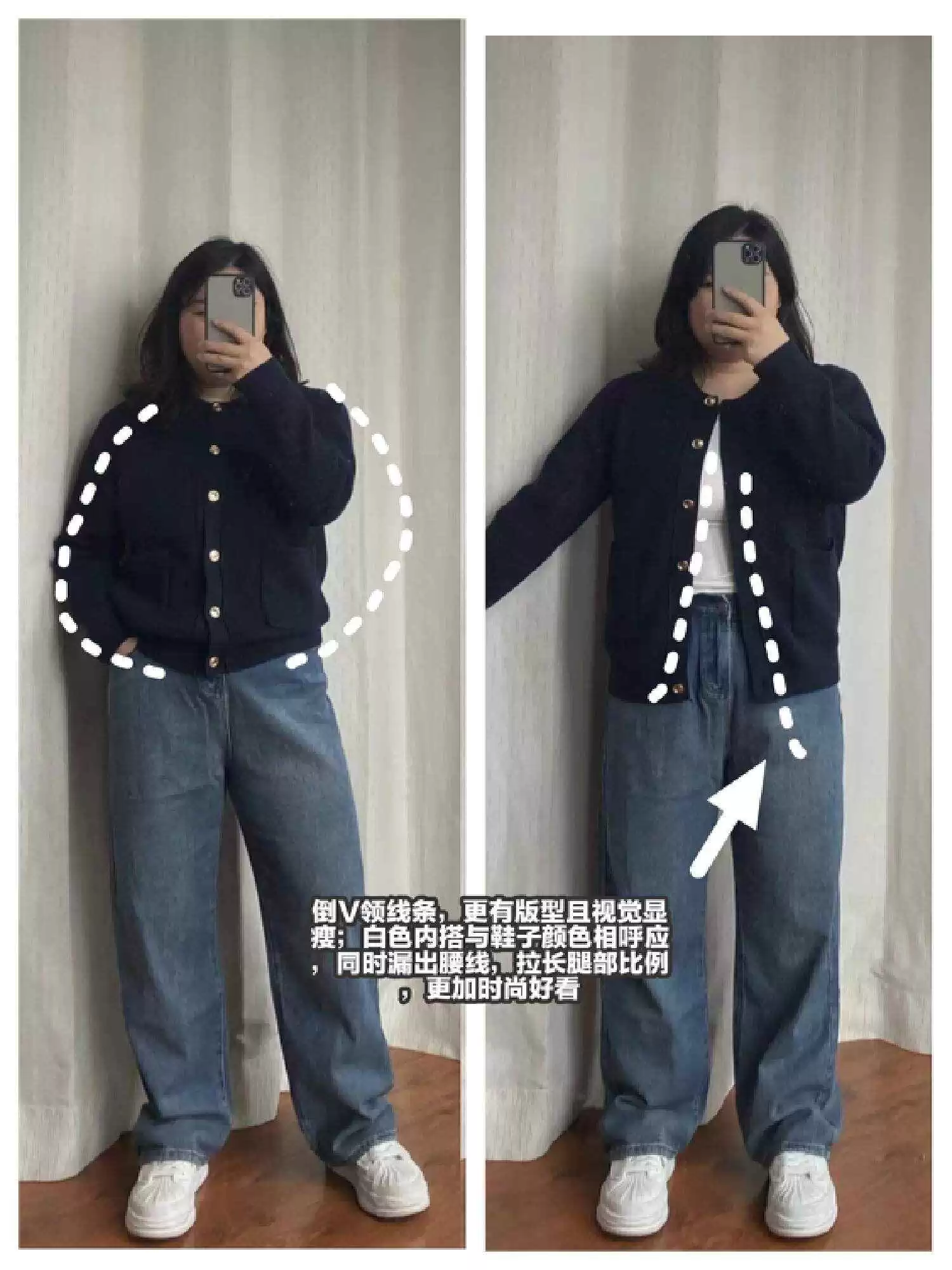 矮胖女孩秋季穿衣搭配 中年矮胖穿搭合集,记住这“6穿+3技巧”,干净清爽,建议收藏