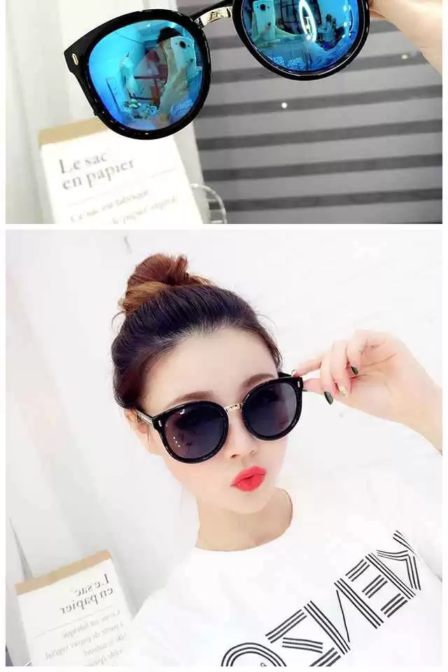 圆脸墨镜挑选秘诀大公开 圆脸墨镜挑选秘诀大公开