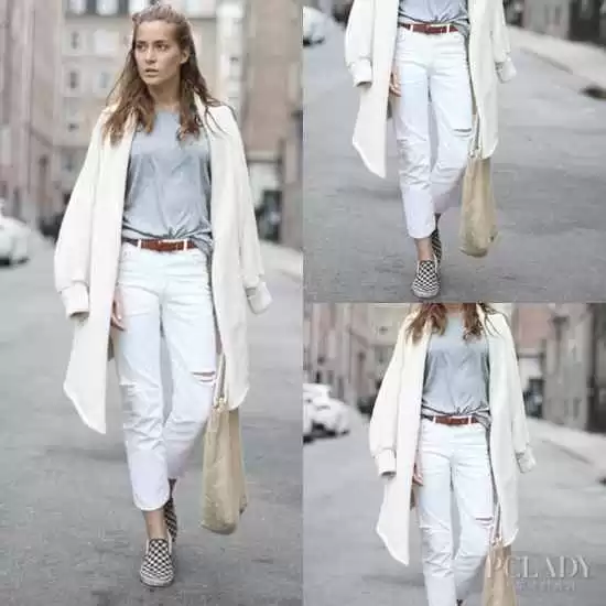 浅色上衣搭配攻略这些裤子让你的穿搭更出彩