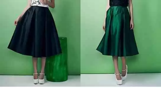 灰衣配裙有道 这几个配色让你美出新高度