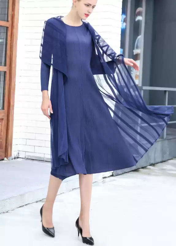 蓝色裙子配啥子鞋子？看这一篇就够咯！