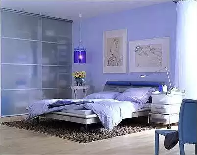 蓝色搭配全攻略：这样配色让你家美翻天