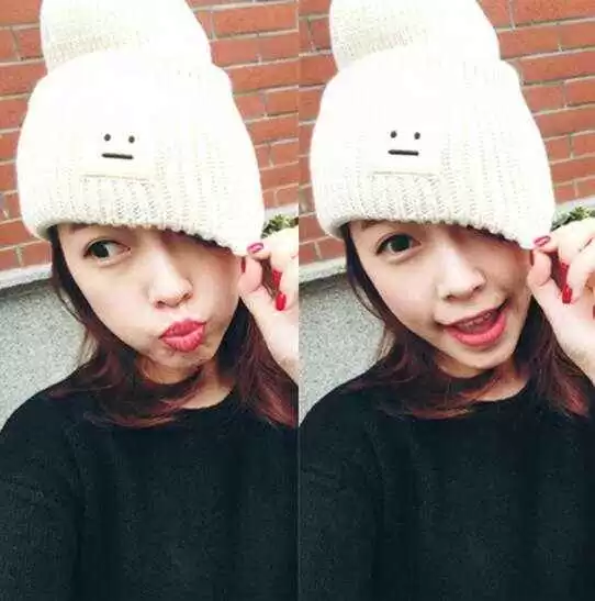 圆脸妹子帽子避坑指南 选对款小脸效果堪比修容