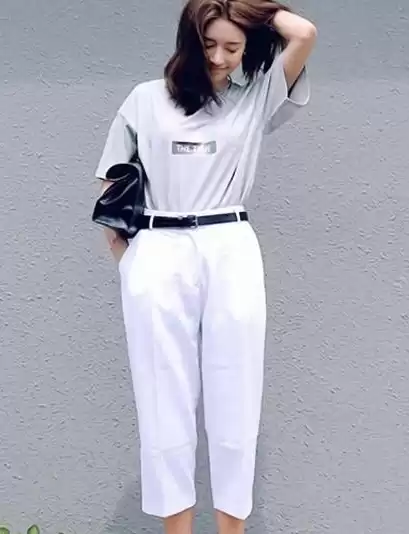 搞定白裤子穿搭真没那么难，看完这篇你也是时髦精