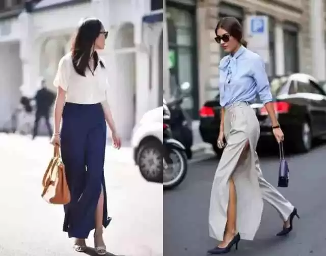 显瘦显腿长裤子挑选全攻略 穿对版型秒变超模比例