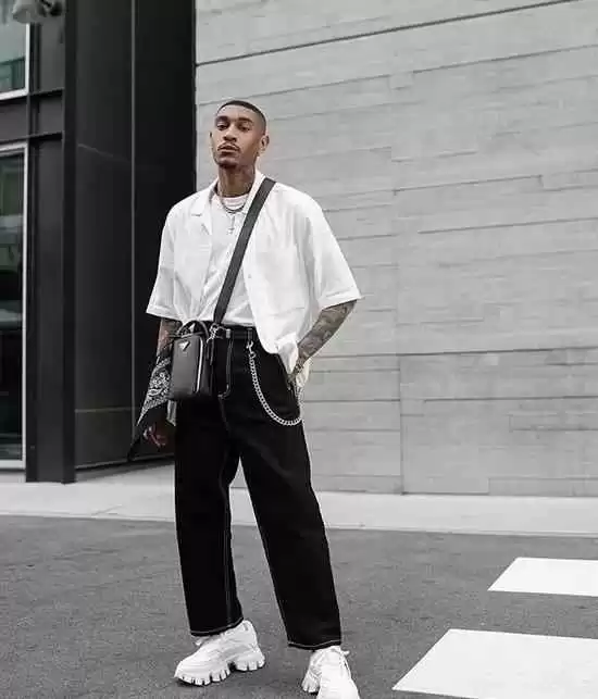 男士白衬衫外套搭配全攻略解锁三种场合穿搭秘籍