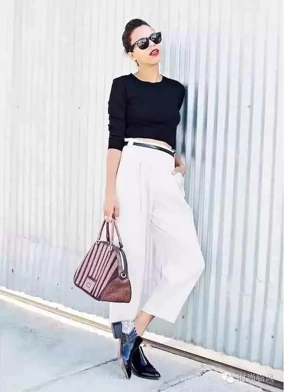白色上衣配啥裤子 穿搭秘诀一网打尽
