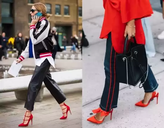 红色鞋子搭配衣服全攻略 让你轻松穿出高级感