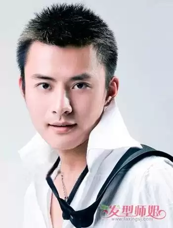 脸圆男生发型挑选指南 巧妙修饰轮廓提升帅气值