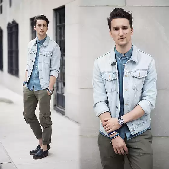 蓝衬衫配裤子全攻略 穿对风格提升气质档次